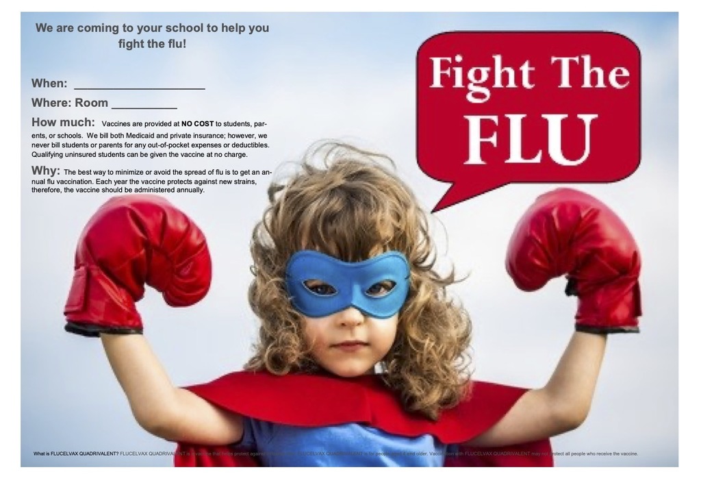 Flu shot flyer 2021