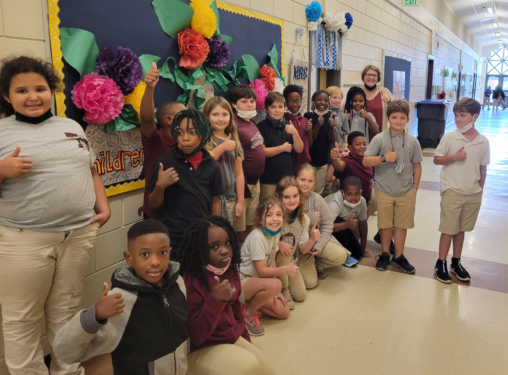 New student and his class at TES