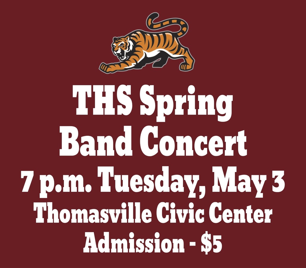 THS Spring Band Concert on May 3.