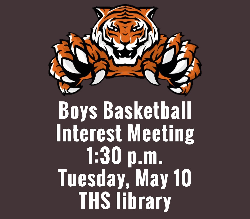 Boys Basketball Interest Meeting notice 5-9-2022