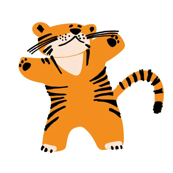 Happy Thomy tiger art