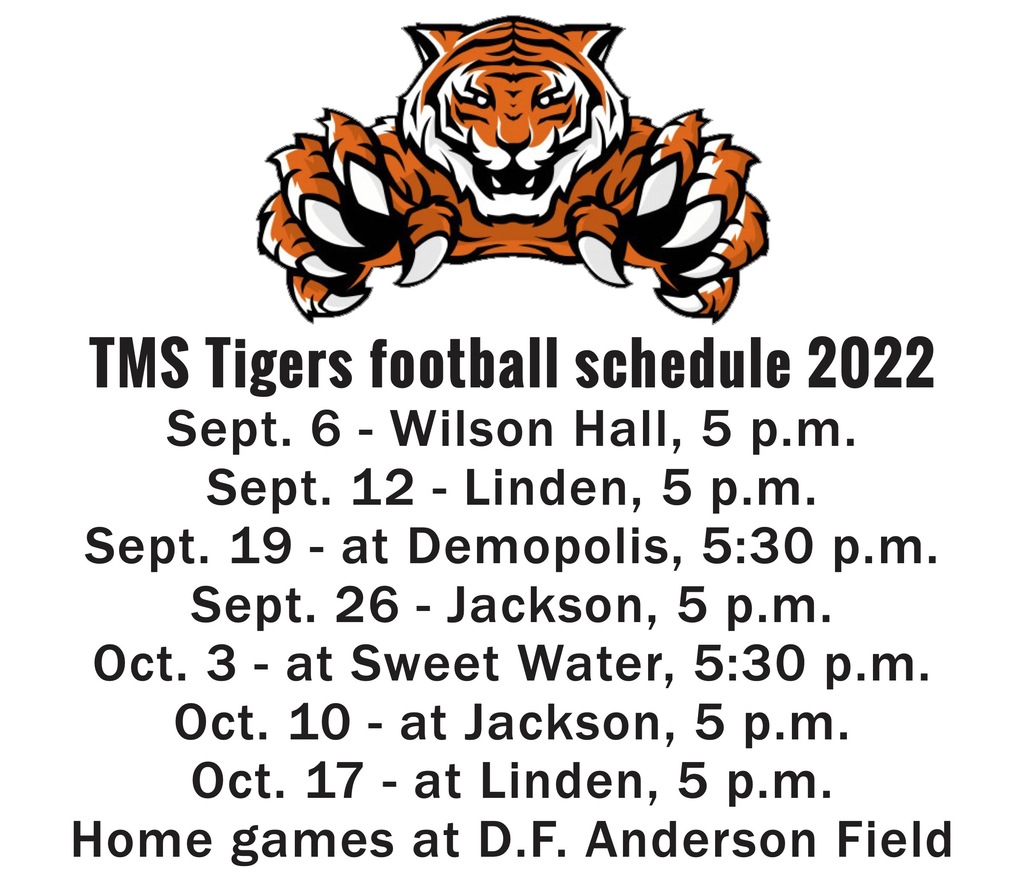 TMS football schedule 2022