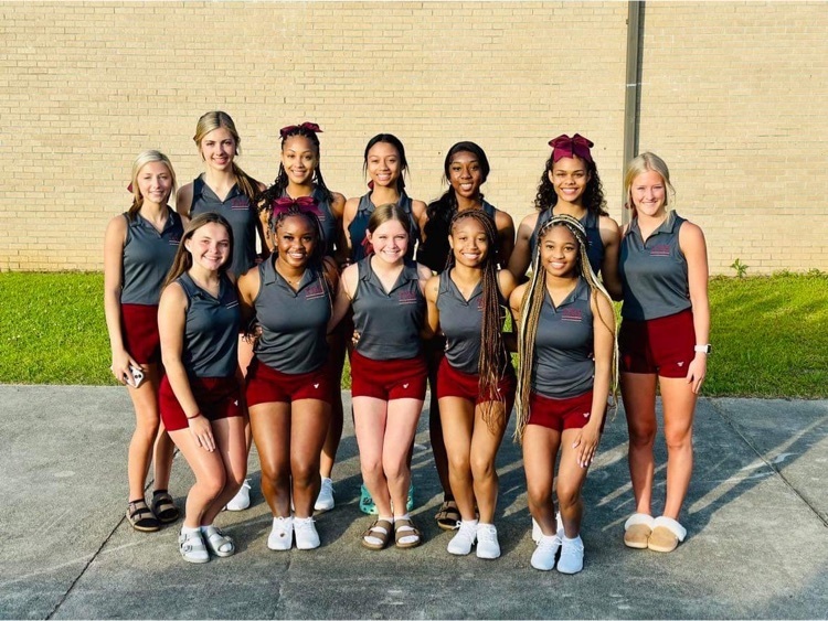 The THS cheerleaders for 2023-2024 are on their way today, May 31, to cheer camp at Auburn University. Thanks to Elizabeth Ledkins for the photo.